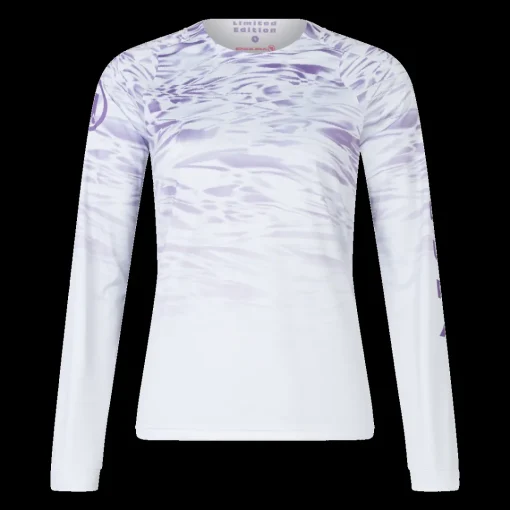 ROSE Bikes MARBLE WOMEN'S LTD PRINTED L/S TEE Women's Long-sleeved Bike Jersey| MTB Shirts|Long Sleeve Jerseys