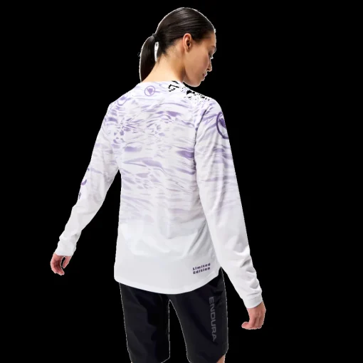 ROSE Bikes MARBLE WOMEN'S LTD PRINTED L/S TEE Women's Long-sleeved Bike Jersey| MTB Shirts|Long Sleeve Jerseys