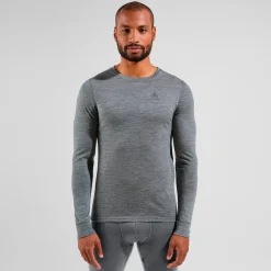 ROSE Bikes MERINO 200 BL TOP Crew Neck L/S Long Sleeve Base Layer| Cycling Undershirts