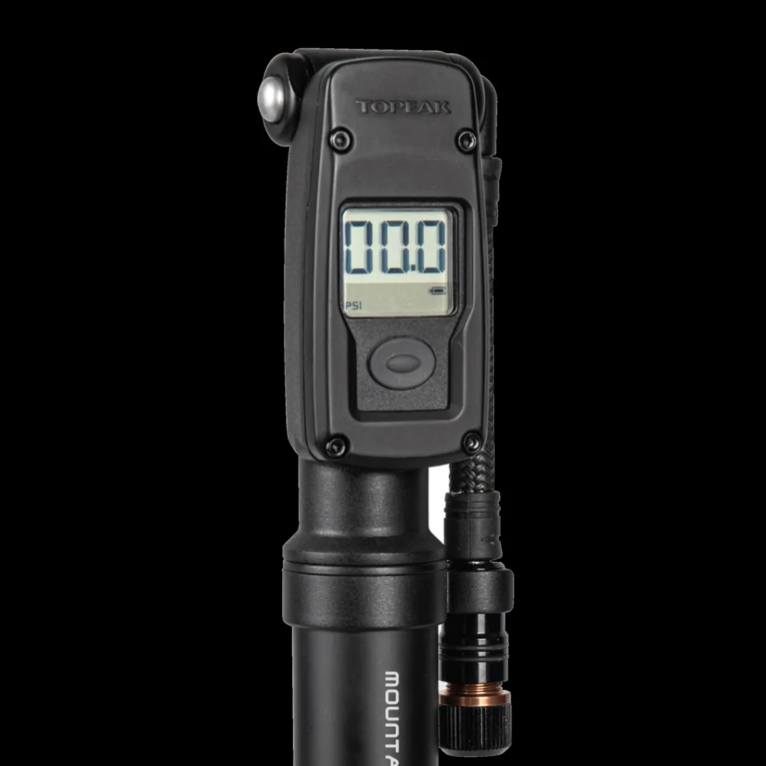 ROSE Bikes Mountain Digital 2Stage Mini Pump 2-in-1 for Tyres & Suspension Elements| Mini Pumps