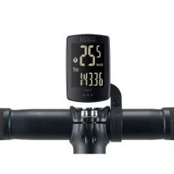 ROSE Bikes Padrone CC-PA100W Stealth Edition Bike Computer incl. Out-Front Handlebar Mount| Bike Computers