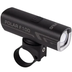 ROSE Bikes POLAR F100 Alu Rechargeable Front Light| Battery-Powered