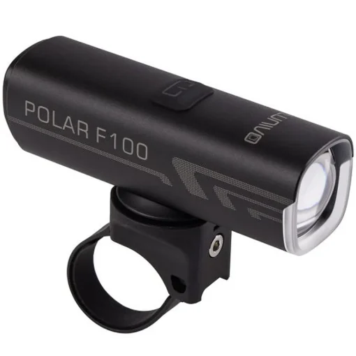 ROSE Bikes POLAR F100 Alu Rechargeable Front Light| Battery-Powered