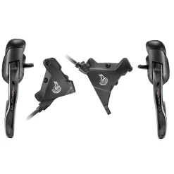 ROSE Bikes Record 12s Disc Brake Ergopower Ultra-Shift Brake/Shift Lever Combination (Set)| Shift And Brake Lever Sets|Disc Brakes