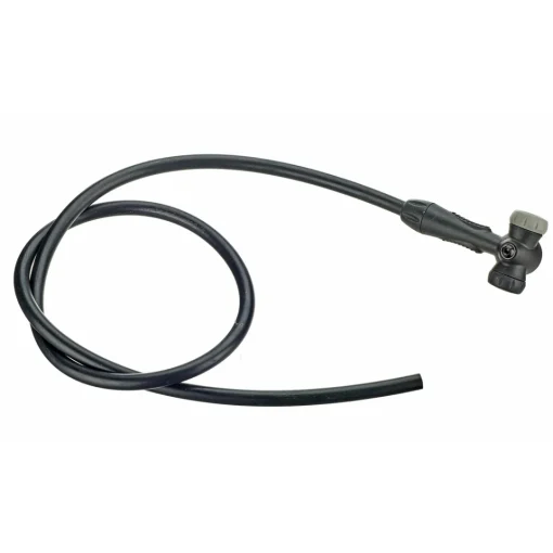 ROSE Bikes Replacement Hose with Twin Valve Pump Head (Dual) for Floor Pump| Spares And Accessories