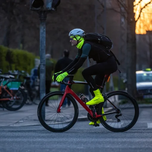 ROSE Bikes RIDE WATERPROOF HI-VIS SHOE COVER 01| Overshoes