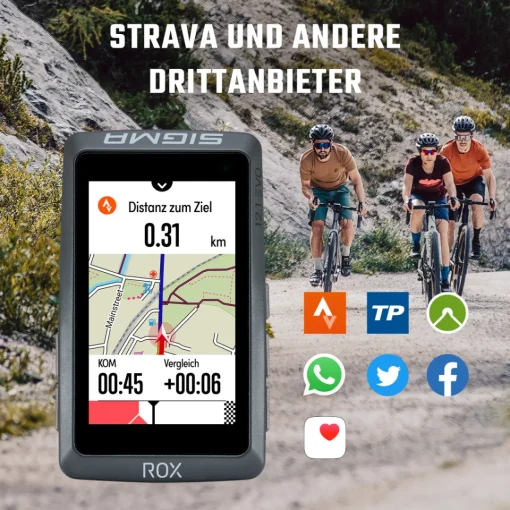 ROSE Bikes ROX 12.1 EVO GPS Bike Computer| Bike Computers|GPS Devices