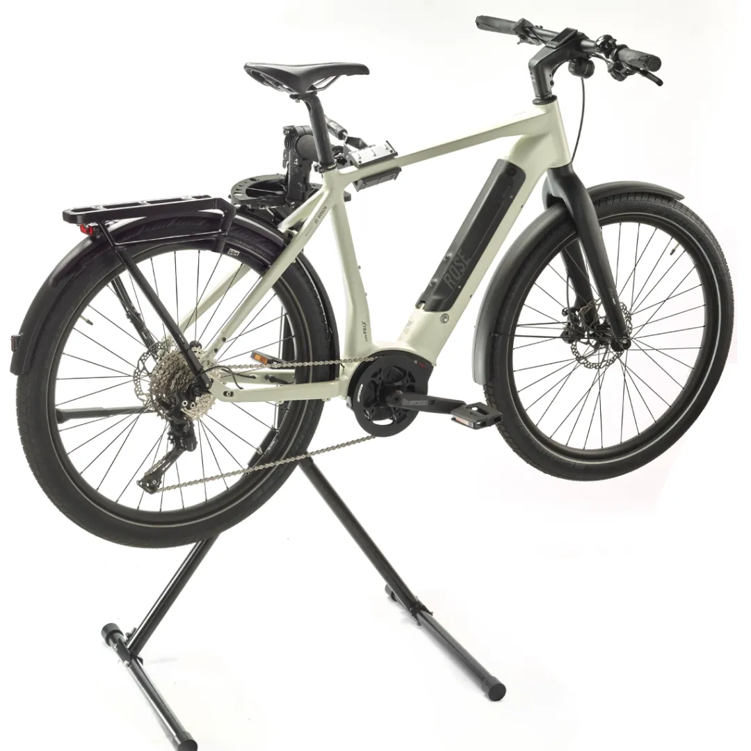 ROSE Bikes S 1400-E Workstand up to 40 kg with Tool Tray| Workstands