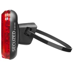 ROSE Bikes SECUZED plus LED Rear Light for Dynamo Operation with Parking Light| Dynamo-Powered