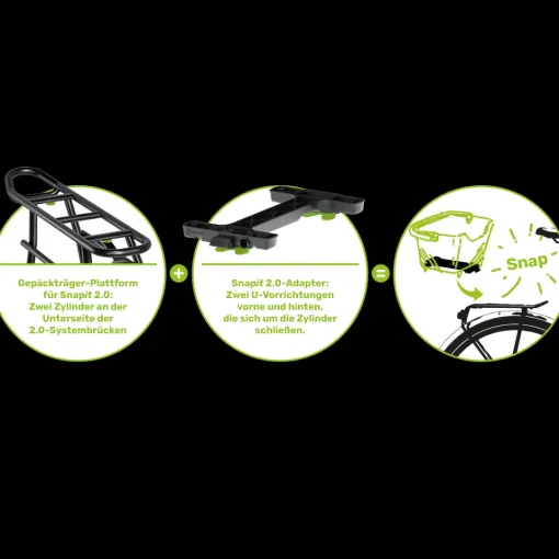ROSE Bikes SNAPIT 2.0 Adapter Plate Lockable| Accessories
