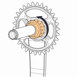 ROSE Bikes TL-FC41 chainring installation tool| Bike Tools