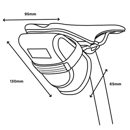 ROSE Bikes TOOL POUCH Saddle Bag| Bike Bags