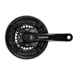 ROSE Bikes TOURNEY FC-TY501 Crankset, 3 x 6/7/8-Speed (42-34-24 Teeth)| MTB|City And Touring