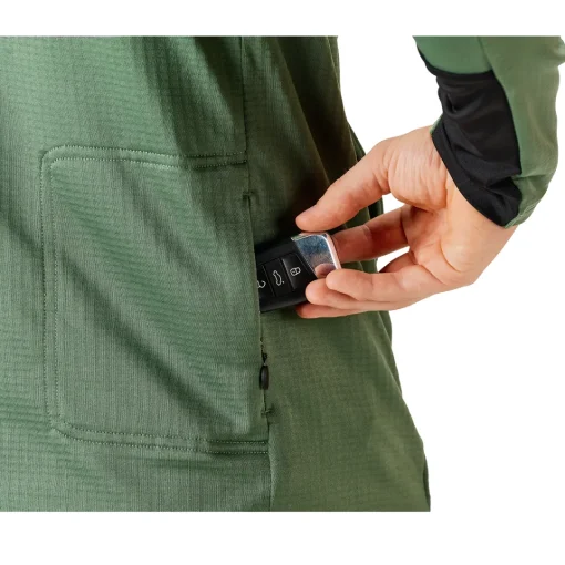 ROSE Bikes TRAIL grid fleece thermo hoodie| MTB Shirts|Long Sleeve Jerseys