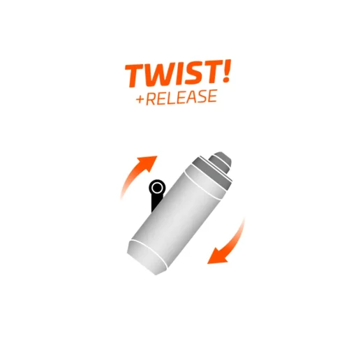 ROSE Bikes TWIST Bottle 700 life incl. Bike Base Holder| Drink Bottles