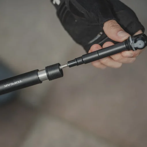 ROSE Bikes Two Timer XT Mini Pump with CO2 Inflator and Tubeless Tool| Mini Pumps