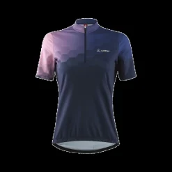 ROSE Bikes W BIKE JERSEY HZ PRISMA MID Women's Short-Sleeved Cycling Jersey| MTB Shirts|Short Sleeve Jerseys