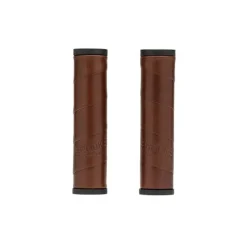 ROSE Bikes Willow Leather Grip Handlebar Grips (130/130 mm)| Handlebar Accessories