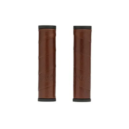 ROSE Bikes Willow Leather Grip Handlebar Grips (130/130 mm)| Handlebar Accessories