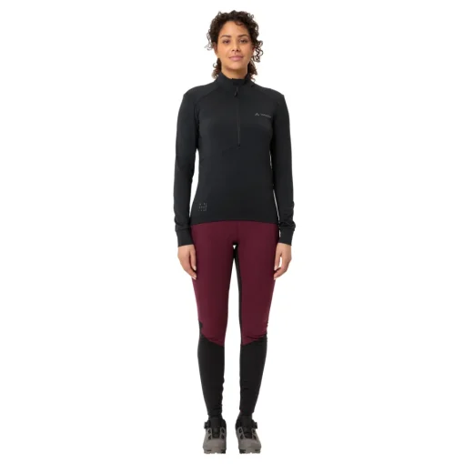 ROSE Bikes WOMEN'S KURO HALFZIP LS TRICOT Women's Long Sleeve Cycling Jersey| MTB Shirts|Long Sleeve Jerseys