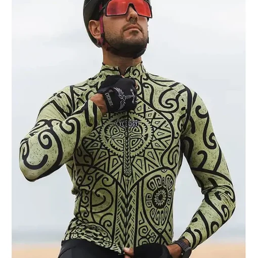 ROSE Bikes ZANZIBAR MEN’S LONG SLEEVE JERSEY Cycling Jersey| Long Sleeve Jerseys