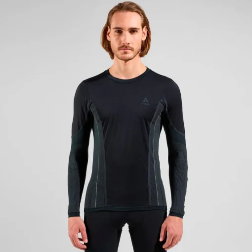 ROSE Bikes ZEROWEIGHT PK WINDPROOF WARM BL TOP Crew Neck L/S Long Sleeve Base Layer| Cycling Undershirts