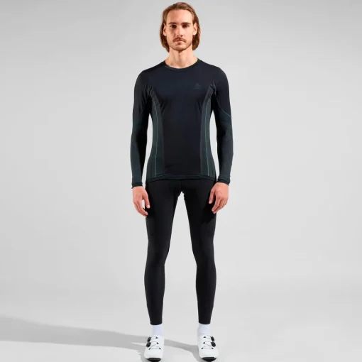ROSE Bikes ZEROWEIGHT PK WINDPROOF WARM BL TOP Crew Neck L/S Long Sleeve Base Layer| Cycling Undershirts